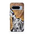 Pixel 8 Pro Wood+Resin Live Edge Phone Case - Santiago (Black & White, 686407) Supply