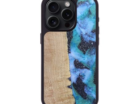 iPhone 15 Pro Wood+Resin Phone Case - Cyrus (Cosmos, 687603) Fashion