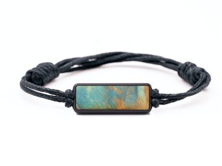 Classic ResinArt Bracelet - Alexis (Teal & Gold, 683822) Cheap