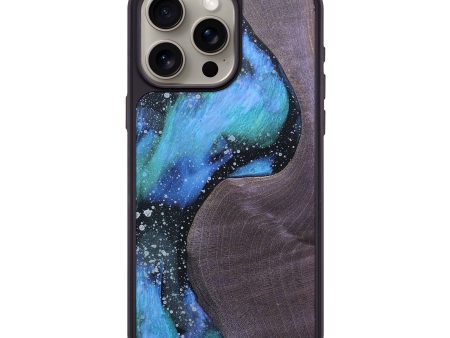 iPhone 15 Pro Max Wood+Resin Phone Case - Felix (Cosmos, 688415) Online Sale