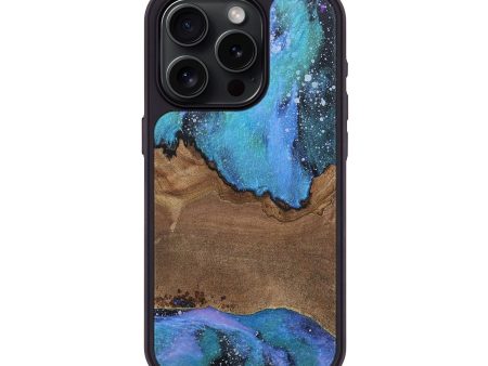 iPhone 15 Pro Wood+Resin Phone Case - Raul (Cosmos, 688417) For Cheap