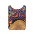 Live Edge Wood+Resin Wallet - Judy (Purple, 685775) Online Hot Sale