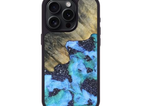 iPhone 15 Pro Wood+Resin Phone Case - Chelsea (Cosmos, 687601) on Sale