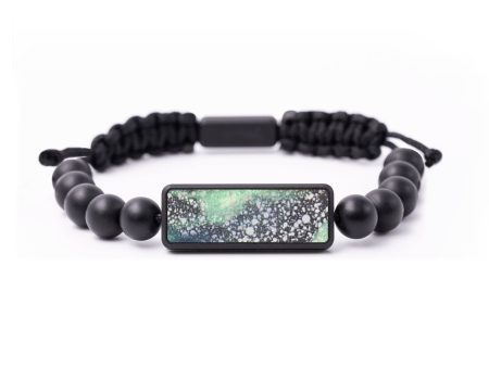 Onyx Bead ResinArt Bracelet - Sondra (Cosmos, 684788) Online