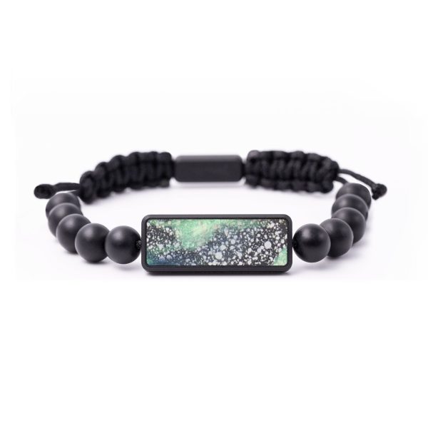 Onyx Bead ResinArt Bracelet - Sondra (Cosmos, 684788) Online