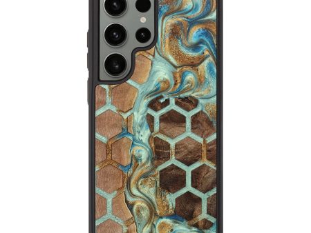 Galaxy S23 Ultra Wood+Resin Phone Case - Jarrod (Pattern, 688068) Discount