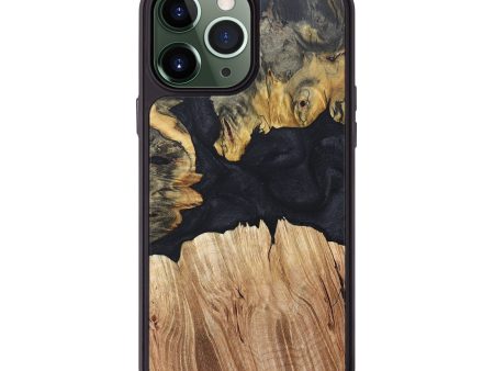 iPhone 13 Pro Max Wood+Resin Phone Case - Eliana (Mosaic, 686521) Online now