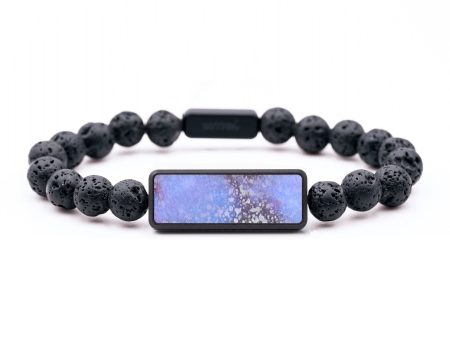 Lava Bead ResinArt Bracelet - Aimee (Cosmos, 685041) For Cheap