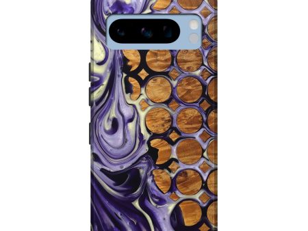 Pixel 8 Pro Wood+Resin Live Edge Phone Case - Jade (Pattern, 686417) Fashion