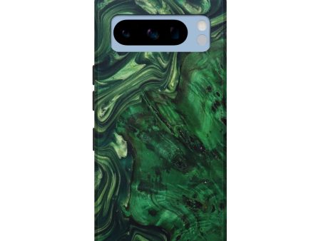 Pixel 8 Pro Wood+Resin Live Edge Phone Case - Demetrius (Green, 685769) Online