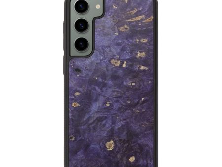 Galaxy S23 Plus Wood+Resin Phone Case - Imani (Wood Burl, 685357) Cheap