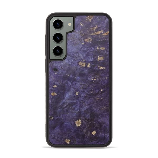 Galaxy S23 Plus Wood+Resin Phone Case - Imani (Wood Burl, 685357) Cheap