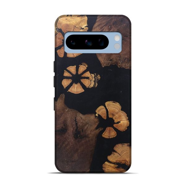 Pixel 8 Pro Wood+Resin Live Edge Phone Case - Jimena (Pure Black, 685610) Online now