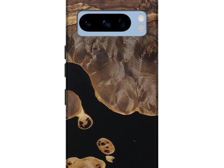 Pixel 8 Pro Wood+Resin Live Edge Phone Case - Ryan (Pure Black, 683582) Online Sale