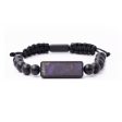 Onyx Bead Wood+Resin Bracelet - Hilary (Purple, 687479) For Discount