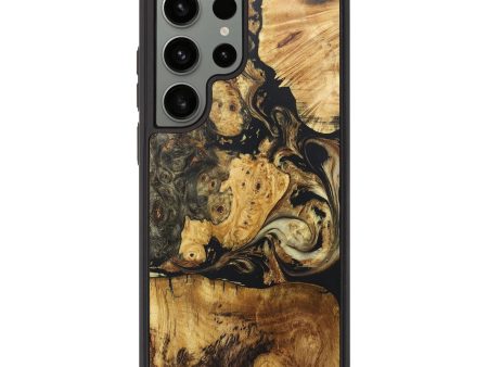 Galaxy S23 Ultra Wood+Resin Phone Case - Gale (Mosaic, 686505) For Cheap