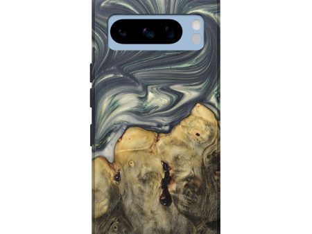 Pixel 8 Pro Wood+Resin Live Edge Phone Case - Elijah (Green, 685026) Supply