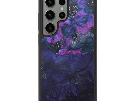 Galaxy S23 Ultra Wood+Resin Phone Case - Willis (Cosmos, 686077) Hot on Sale