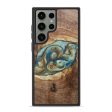 Galaxy S23 Ultra Wood+Resin Phone Case - Journey (Teal & Gold, 685439) Fashion