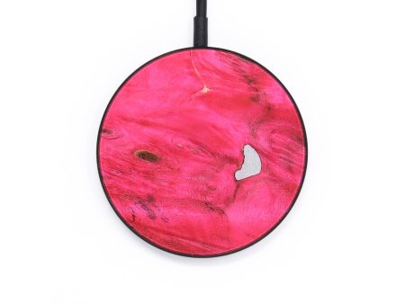 Circle  Wireless Charger - Cameron (Wood Burl, 687892) on Sale