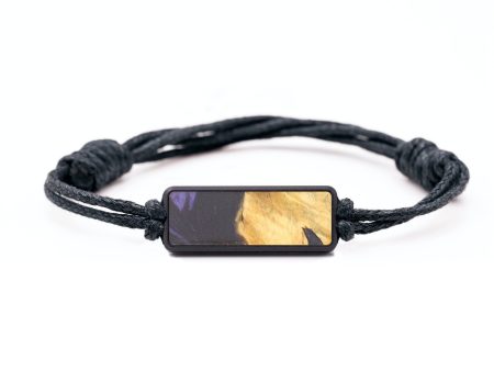 Classic Wood+Resin Bracelet - Adaline (Purple, 683694) Sale