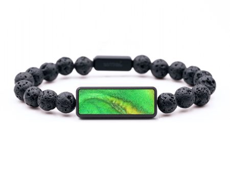 Lava Bead ResinArt Bracelet - Evie (Watercolor, 683440) Online