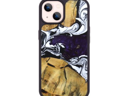 iPhone 14 Wood+Resin Phone Case - Ashanti (Mosaic, 682852) Fashion