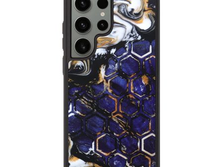 Galaxy S23 Ultra Wood+Resin Phone Case - Howard (Pattern, 682932) Sale