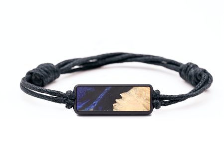 Classic Wood+Resin Bracelet - Angelo (Blue, 683390) Online now