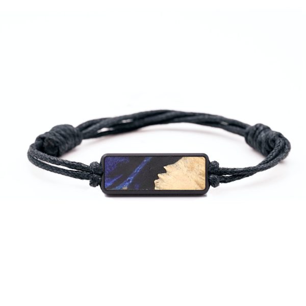 Classic Wood+Resin Bracelet - Angelo (Blue, 683390) Online now