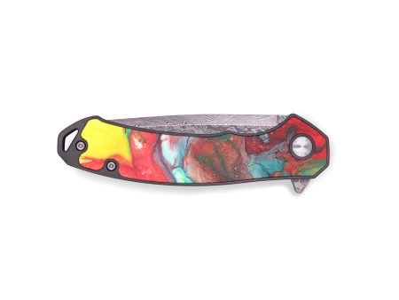 EDC Wood+Resin Pocket Knife - Weston (Watercolor, 683151) Online now