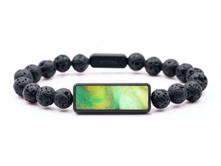 Lava Bead ResinArt Bracelet - Sofia (Watercolor, 683394) Sale