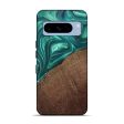 Pixel 8 Pro Wood+Resin Live Edge Phone Case - Bella (Green, 684316) Sale