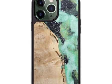 iPhone 13 Pro Max Wood+Resin Phone Case - Abel (Cosmos, 685128) Fashion