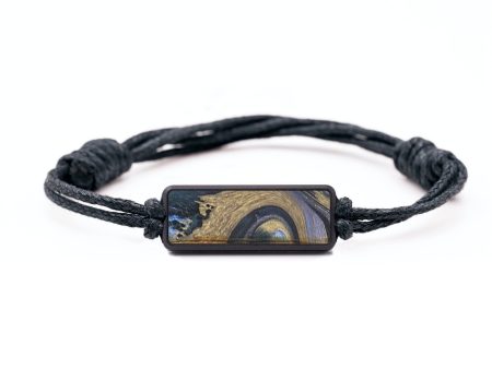 Classic ResinArt Bracelet - Abraham (Teal & Gold, 683458) Cheap