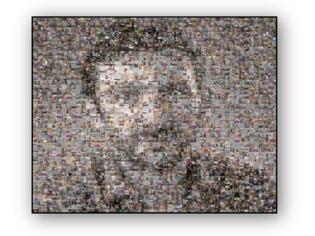 Photo Mosaic Impression sur Toile Discount